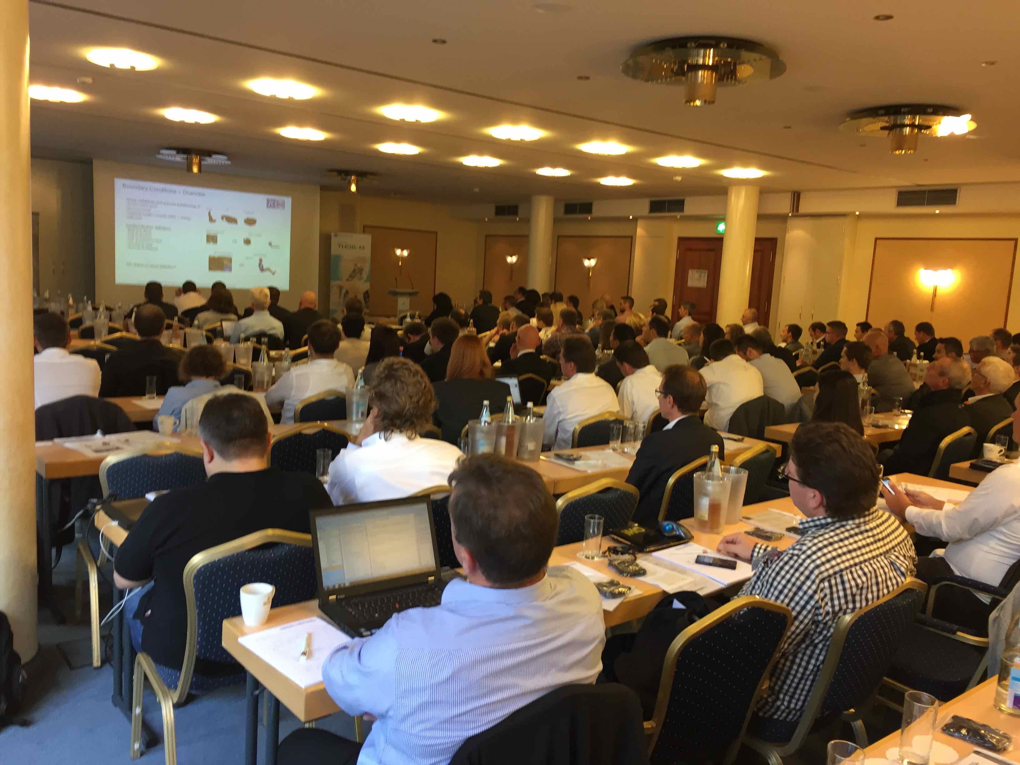 Full house at Humanetics Crash Meeting Full house at Humanetics Crash Meeting